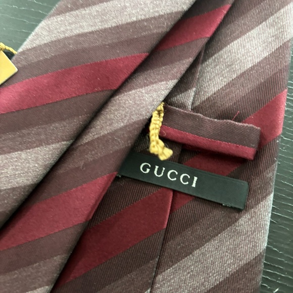NWT GUCCI Men’s Silk Tie - Picture 5 of 9